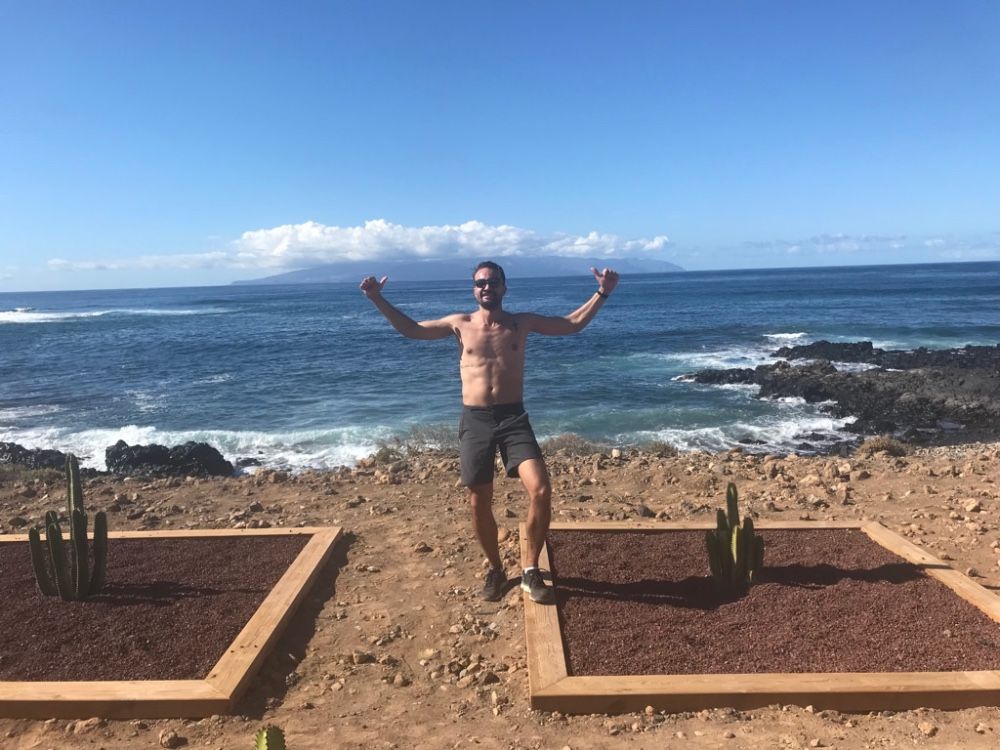 view on la Gomera island 
